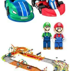 Top 10 🥰 K'NEX Super Mario Mario Kart Wii Bowser's Castle Ultimate Building Set Set #38437 😉 -Super Mario Bros Shop knexbowserscastle inset2