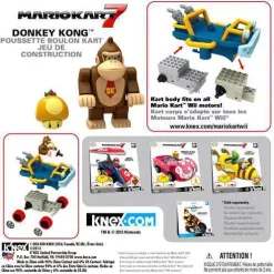 Best deal ⌛ Super Mario Mario Kart 7 K'NEX Donkey Kong Bolt Buggy Kart Set #38572 😀 -Super Mario Bros Shop knexdkpullback inset4