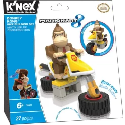 Outlet π K'NEX Super Mario Mario Kart 8 Donkey Kong Bike Building Set #38497 π₯°