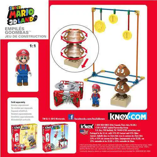 Wholesale π K'NEX Super Mario 3D Land Stacked Goomba's Set #38419 π 5 Wholesale π K'NEX Super Mario 3D Land Stacked Goomba's Set #38419 π - Image 5