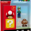 Flash Sale 😍 K'NEX Super Mario Luigi, Goomba & Mystery Exclusive Figure 3-Pack 😉