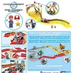 Deals 👏 K'NEX Super Mario Mario Kart Wii Mario vs. Goombas Set #38467 😀 -Super Mario Bros Shop knexmariogoombas inset3