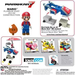 Discount 🛒 Super Mario Mario Kart 7 K'NEX Mario Glider Kart Set #38569 😉 -Super Mario Bros Shop knexmariopullback inset4