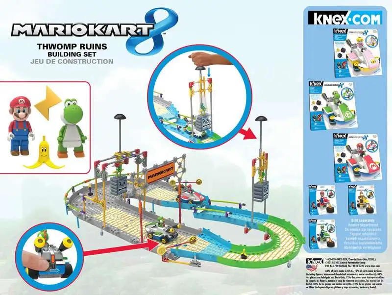 Hot Sale ๐งจ K'NEX Super Mario Mario Kart 8 Thwomp Ruins Set #38475 ๐ 2 Hot Sale ๐งจ K'NEX Super Mario Mario Kart 8 Thwomp Ruins Set #38475 ๐ - Image 2