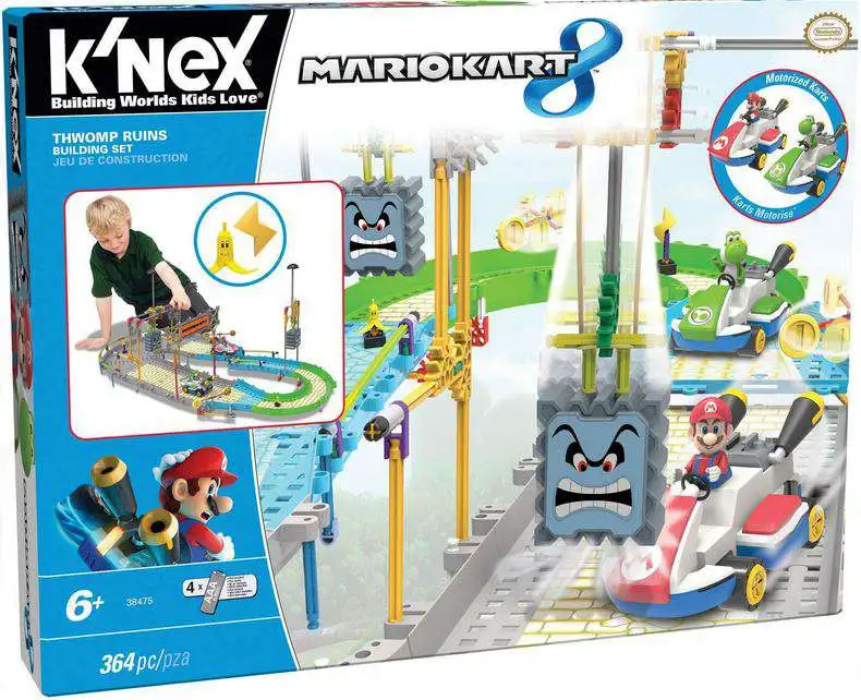 Hot Sale ๐งจ K'NEX Super Mario Mario Kart 8 Thwomp Ruins Set #38475 ๐ 1 Hot Sale ๐งจ K'NEX Super Mario Mario Kart 8 Thwomp Ruins Set #38475 ๐