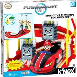 Flash Sale ✨ K'NEX Super Mario Mario Kart Wii Mario vs. Thwomps Set #38465 ❤️