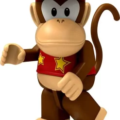 New 😉 K'NEX Super Mario Diddy Kong 2-Inch Minifigure [Loose] 🥰
