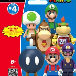 Promo 👏 K'NEX Super Mario Series 4 Mystery Pack #38432 [1 RANDOM Figure] 🔥