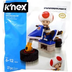 Top 10 🎁 K'NEX Super Mario Mario Kart Toad Bike Building Set #38647 😍