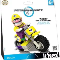 Buy 🔔 K'NEX Super Mario Mario Kart Wii Wario Bike Set #38307 [Loose] ⭐