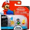 Discount ✨ World of Nintendo Super Mario Bros U Micro Land Series 2 Larry Koopa, Penguin Luigi & Red Koopa Troopa 1-Inch Mini Figure 3-Pack 🔔