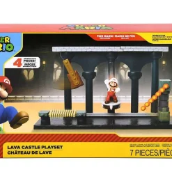 Top 10 😍 World of Nintendo Super Mario Lava Castle 2.5-Inch Playset [Fire Mario] 👏