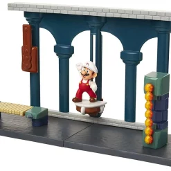 Top 10 😍 World of Nintendo Super Mario Lava Castle 2.5-Inch Playset [Fire Mario] 👏 -Super Mario Bros Shop lavacastle inset2