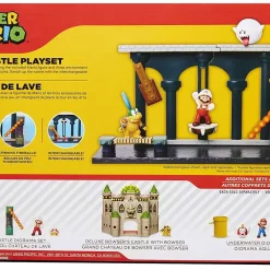 Top 10 😍 World of Nintendo Super Mario Lava Castle 2.5-Inch Playset [Fire Mario] 👏 -Super Mario Bros Shop lavacastle inset3