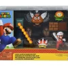 Best deal 🔥 World of Nintendo Super Mario Lava Castle 2.5-Inch Diorama Gift Set [Fire Mario, Spiny & Para Goomba] 😍