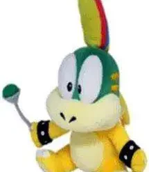 Brand new 👍 Super Mario Lemmy Koopa 8-Inch Plush ⌛