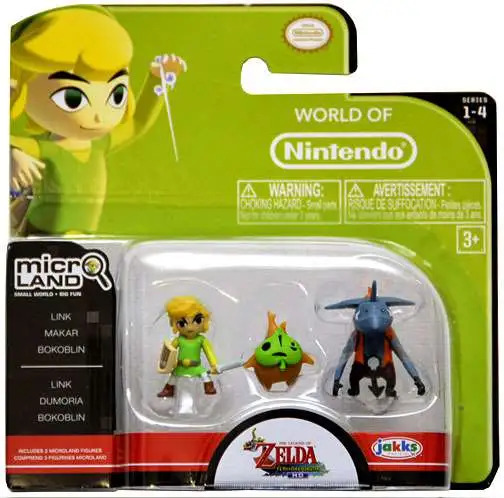 Budget ๐ฏ World of Nintendo New Super Mario Bros U Micro Land Series 4 Link, Makar & Bokoblin 1-Inch Mini Figure 3-Pack ๐ 1 Budget ๐ฏ World of Nintendo New Super Mario Bros U Micro Land Series 4 Link, Makar & Bokoblin 1-Inch Mini Figure 3-Pack ๐
