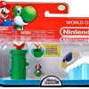 Wholesale ✔️ World of Nintendo New Super Mario Bros U Micro Land Playset Penguin Luigi & Frosted Glacier Playset 🛒