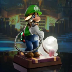 Top 10 ✨ Luigi's Mansion 3 Luigi 9-Inch Statue [Collector's Edition] ❤️ -Super Mario Bros Shop luigismansion2statuece inset3