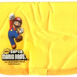 Deals 💯 Super Mario Bros Thin 3x4-Inch Wallet [Orange & Yellow] 😀