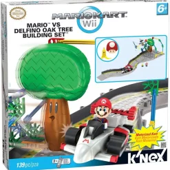Buy π― K'NEX Super Mario Mario Kart Wii Mario vs. Delfino Oak Tree Exclusive Set #38470 π