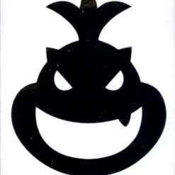 Hot Sale 🎉 Super Mario Chrome Bowser Jr. Icon 🐶 Dog Tag Decal Sticker #6 😀