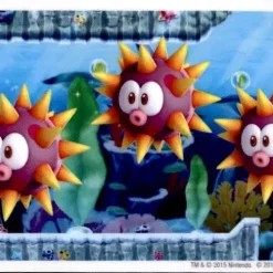 Discount 🥰 Super Mario 3D Porcupuffers 🐶 Dog Tag Decal Sticker #9 💯