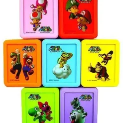 Promo 🥰 New Super Mario Bros Set of 7 Nintendo DS Game Protectors 🥰