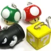 Brand new 🥰 Super Mario Galaxy 2 Set of 6 Mini Foam Figures Keychains 🥰