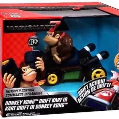 Discount 🔔 Super Mario Mario Kart 7 Drift Kart IR Donkey Kong R/C Car [Damaged Package] 🛒