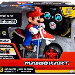 New 💯 World of Nintendo Mario Kart Anti-Gravity Motorcycle R/C Vehicle [Damaged Package] 🎁