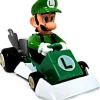 Cheapest 😍 Super Mario Mario Kart Gacha Luigi 1.5-Inch Pull Back Racer [Square Front Bumper] 🥰