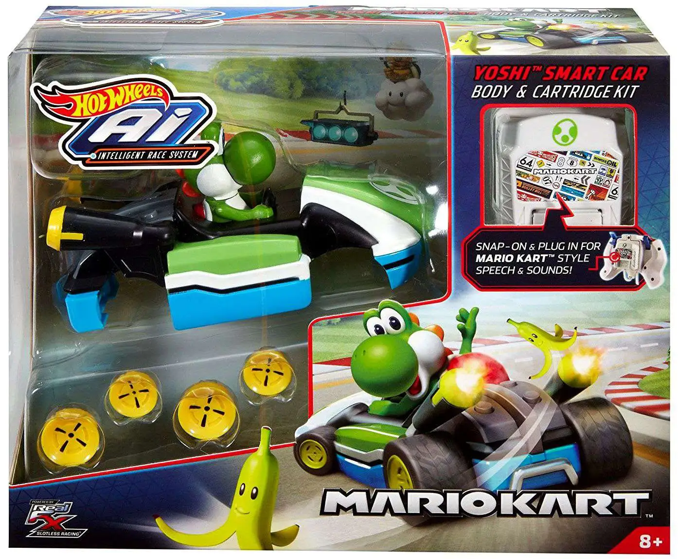 Best reviews of 🥰 Mario Kart Hot Wheels AI Intelligent Race System Yoshi Smart Car Body & Cartridge Kit ❤️ 1 Best reviews of 🥰 Mario Kart Hot Wheels AI Intelligent Race System Yoshi Smart Car Body & Cartridge Kit ❤️