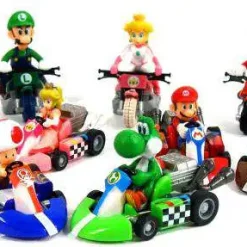 Hot Sale ✨ Super Mario Gacha Mario Kart Mystery Pack [Red Bubble] 🤩 -Super Mario Bros Shop mariokartpullbackracer inset2
