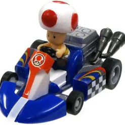 Cheapest 😍 Super Mario Mario Kart Gacha Toad 1.5-Inch Pull Back Racer 👍
