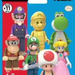 Promo 🥰 K'NEX Super Mario Series 11 Mystery Pack [1 RANDOM Figure] ✔️