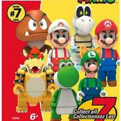 Best Pirce ✨ K'NEX Super Mario Series 7 Mystery Pack #38056 [1 RANDOM Figure] 👍