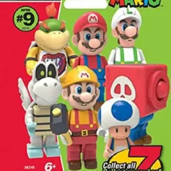 Cheapest ✔️ K'NEX Super Mario Series 9 Mystery Pack [1 RANDOM Figure] 🎁