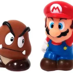 Deals 🔥 Super Mario Subarudo Mario & Goomba 2-Inch Mini Figures ⌛