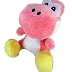 Cheapest ✔️ Nintendo New Super Mario Bros Wii Yoshi 6-Inch Plush [Pink] 🎉