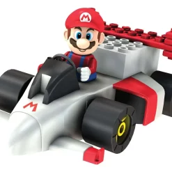 New 👏 K'NEX Super Mario Mario Kart Wii Mario vs. Chain Chomp Set #38469 💯 -Super Mario Bros Shop mariovschainchomp inset3