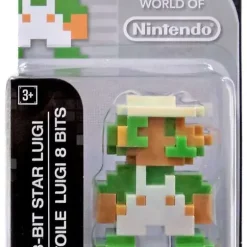Hot Sale 👏 World of Nintendo Legend of Zelda 8-Bit Star Luigi 2.5-Inch Mini Figure 😉