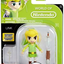 Best deal 🔥 World of Nintendo Legend of Zelda Link Action Figure [Damaged Package] 🔔