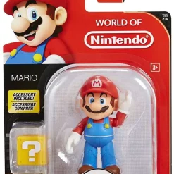Deals 👏 World of Nintendo Super Mario Mario Action Figure 🔥