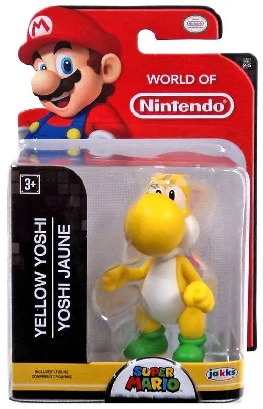 Budget β€οΈ World of Nintendo Super Mario Yellow Yoshi 2.5-Inch Mini Figure π€© 1 Budget β€οΈ World of Nintendo Super Mario Yellow Yoshi 2.5-Inch Mini Figure π€©