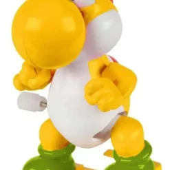 New 😉 Super Mario Yellow Yoshi Wind Up Figure [Loose] 😍