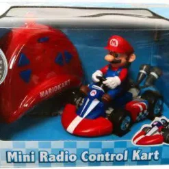 Best Pirce ✨ Super Mario Mario Kart Wii Mini Radio Control Kart Mario R/C Vehicle [Loose] ❤️