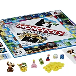 Cheapest 🎁 Monopoly Super Mario Gamer Collector's Edition Board Game 😀 -Super Mario Bros Shop monopolygamerce inset2