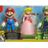 Top 10 🔥 World of Nintendo Super Mario Mushroom Kingdom Figure 3-Pack [Mario, Peach & Luigi] 🧨