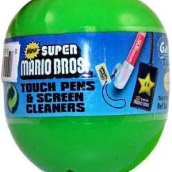 Cheapest 🎉 New Super Mario Bros Touch Pens & Screen Cleaners 🤩